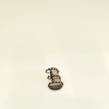 Valentino Black Rockstud Slide Sandals 37.5