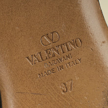 Valentino Tricolor Toile Iconographe Flat Slide Sandals 37