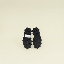 Valentino Black Roman Stud Ankle 38.5
