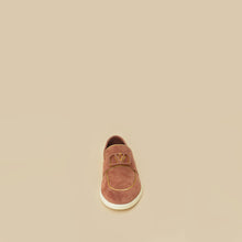 Valentino Pinkish Brown Leisure Flows Split Loafer 38