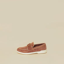 Valentino Pinkish Brown Leisure Flows Split Loafer 38