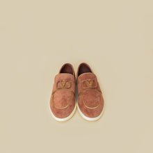 Valentino Pinkish Brown Leisure Flows Split Loafer 38