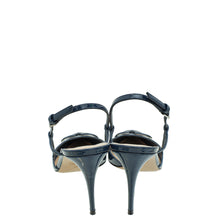 Valentino Navy Blue Vlogo Signature Slingback Pump 38