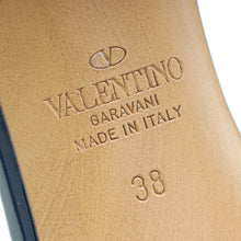 Valentino Navy Blue Vlogo Signature Slingback Pump 38