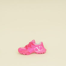 Valentino Fuchsia Vlogo Climbers Sneakers 38