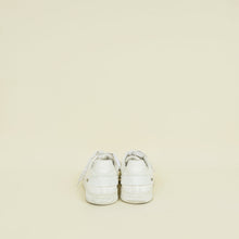 Valentino White Perforated V Logo Sneakers 38
