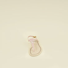 Valentino Pink Cream Vlogo Thong Sandal 38