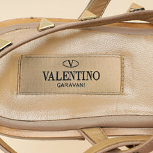 Valentino Poudre Rockstud Thong Flat T-Strap Sandal 38