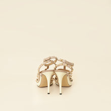 Valentino White Rockstud Caged 100mm Pump 38