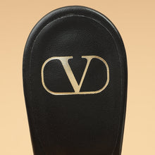 Valentino Black VLOGO 65 Heeled Mules 38