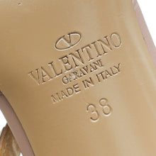 Valentino Burgundy Rockstud Caged Pump 38