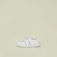 Valentino White Open Rockstud Sneakers 39