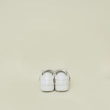 Valentino White Open Rockstud Sneakers 39