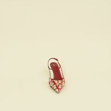 Valentino Bicolor VLogo Iconographe Slingback Pumps 39