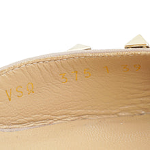 Valentino Light Ivory Rockstud Caged Ankle Strap 65 Pumps 39
