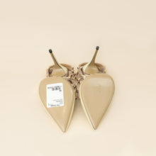 Valentino Cream Rockstud Caged Slingback Pump 39