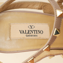 Valentino Cream Rockstud Caged Slingback Pump 39