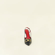 Valentino Black Vlogo Platform Slingback Pump 39
