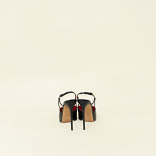 Valentino Black Vlogo Platform Slingback Pump 39