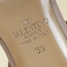 Valentino Black Rockstud Caged Ankle Strap Pump 39