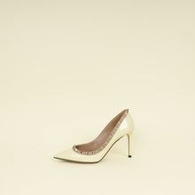 Valentino Cream Rockstud Pump 39