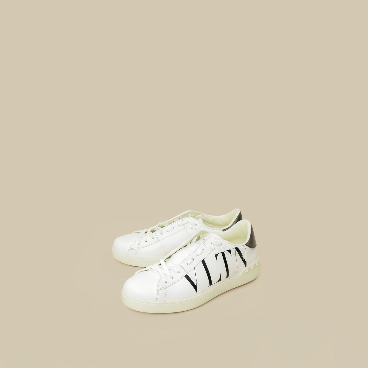 Valentino White VLTN Open Sneakers 40.5