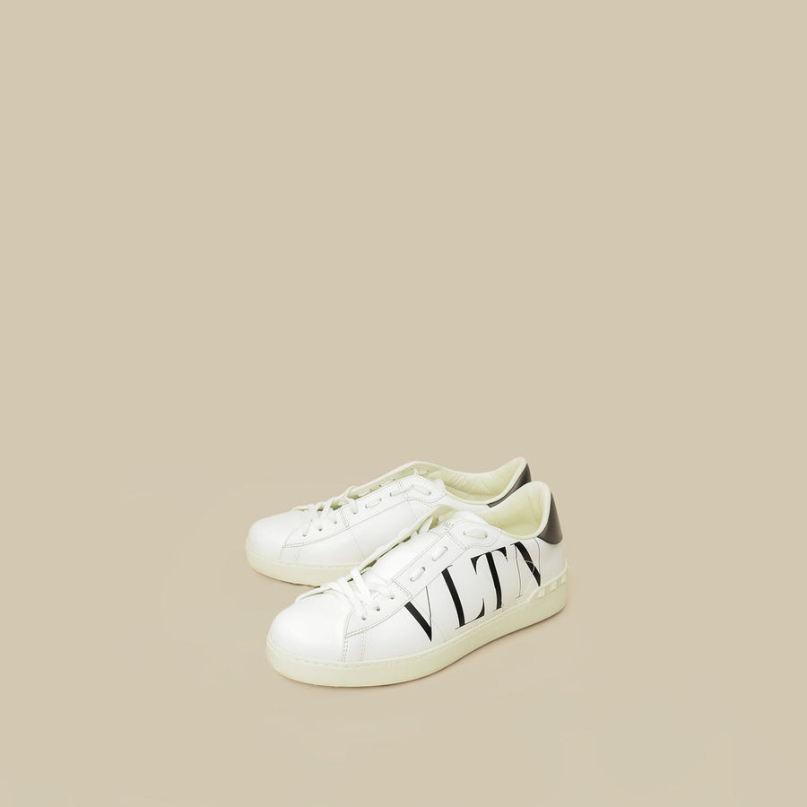 Valentino White VLTN Open Sneakers 40.5