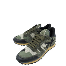 Valentino Bicolor Camouflage Rockrunner Sneaker 40