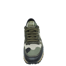 Valentino Bicolor Camouflage Rockrunner Sneaker 40