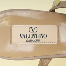 Valentino Taupe Rockstud Caged Ankle Strap Pump 40