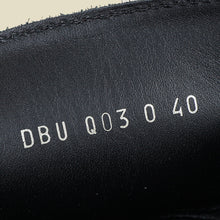 Valentino Black VLogo Combat Boots 40