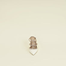 Valentino Creme Rockstud Caged Ankle Strap Pump 40