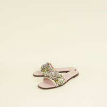 Valentino Multicolor VLogo Sequins Flats Slides 40