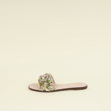 Valentino Multicolor VLogo Sequins Flats Slides 40