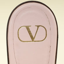 Valentino Multicolor VLogo Sequins Flats Slides 40