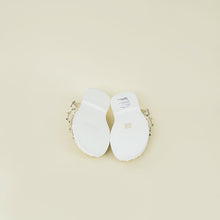 Valentino Latte Rockstud Slides Sandal 40