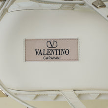 Valentino Latte Rockstud Slides Sandal 40