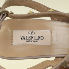 Valentino Poudre Rockstud Caged Ankle Strap 100 Pumps 42