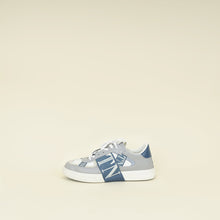 Valentino Grey Blue VLTN Logo Sneaker 43.5