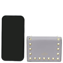Valentino Light Lavander Small Rockstud  Wallet