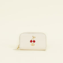 Valentino Cream Cherryfic Small Wallet