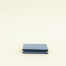 Valentino Blue VLogo Card Wallet