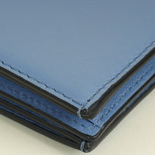 Valentino Blue VLogo Card Wallet