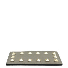 Valentino Gray Rockstud Card Holder