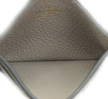 Valentino Gray Rockstud Card Holder