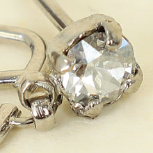Valentino Silver Vlogo Drop Earrings