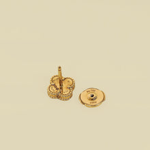 Van Cleef & Arpels 18K Rose Gold  Carnelian Sweet Alhambra Earstuds