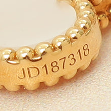 Van Cleef & Arpels 18K Yellow Gold MOP 10 Motifs Vintage Alhambra Necklace