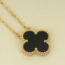 Van Cleef & Arpels 18K Yellow Gold Vintage Alhambra Necklace