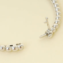 Van Cleef & Arpels 18K White Gold Perlée Pearls Medium Model Bracelet